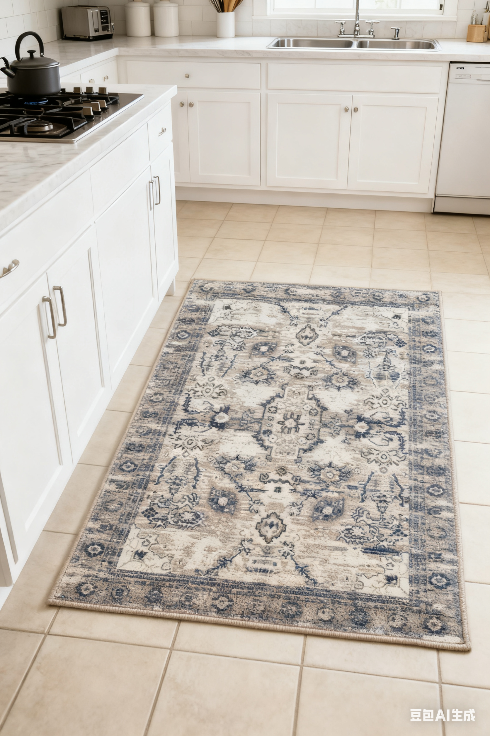 根据地毯图案生成家居场景图 (1)